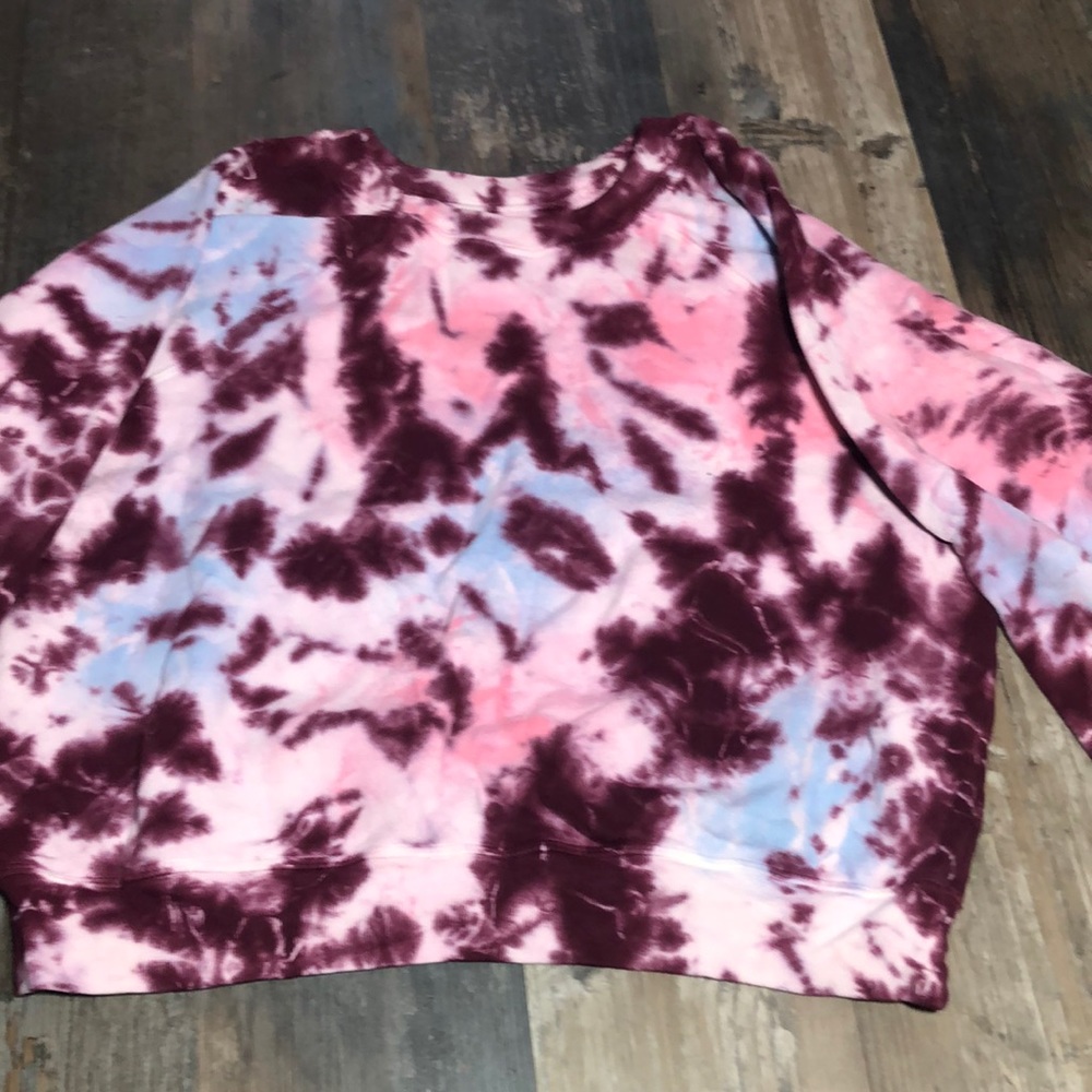 NWOT NSF tie dye French terry sweatshirt